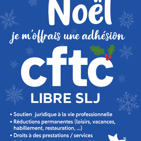 Joyeux Noël avec la CFTC-SLJ