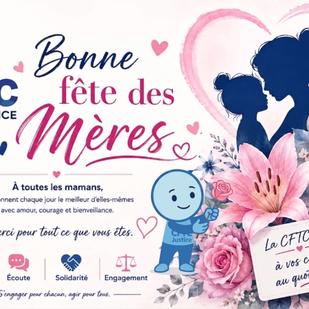 Bonne fête à toutes les mamans du ministère de la justice
