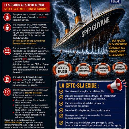 &laquo;&nbsp;SPIPTANICLE&nbsp;&raquo; SPIP DE GUYANE PREND L’EAU !